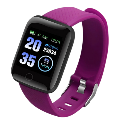 Slimme Horloge met Aanraakscherm en Hartslagmeter
