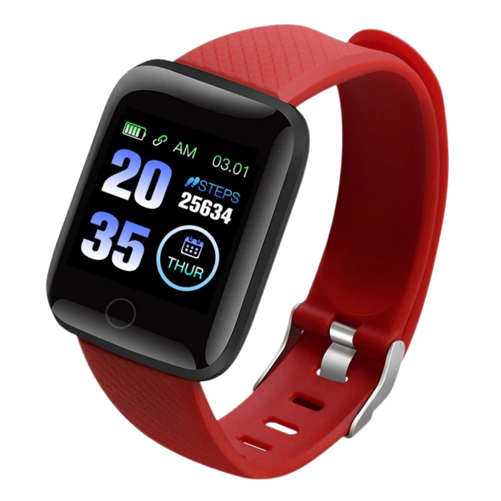 Slimme Horloge met Aanraakscherm en Hartslagmeter