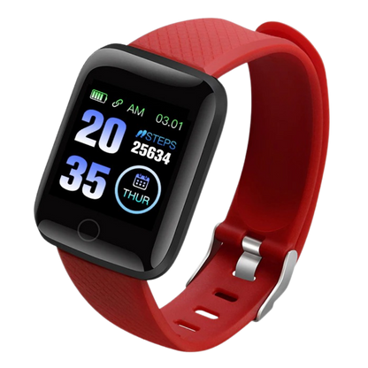 Slimme Horloge met Aanraakscherm en Hartslagmeter