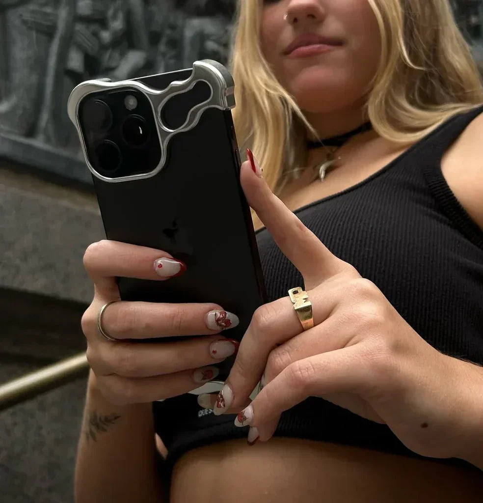 iPhone Hoesje met Randbescherming Duurzaam en Stootbestendig