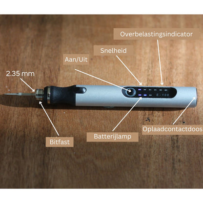USB Graveerpen Draadloos voor Hout en Metaal