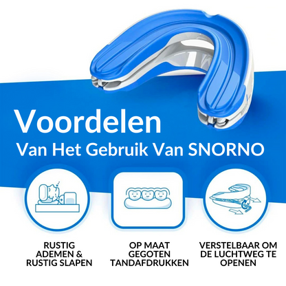 Snorno™ Anti-Snurk Beugel – Dé Oplossing voor Rustige Nachten