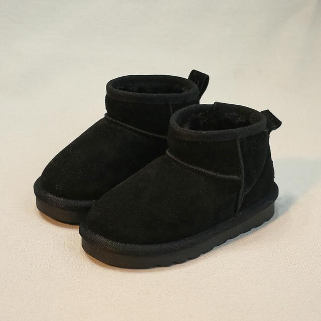 SnowFleece™ - Warme Enkellaarsjes met Luxe Fleece Voering