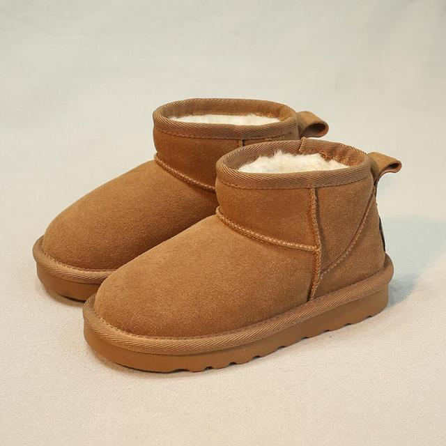 SnowFleece™ - Warme Enkellaarsjes met Luxe Fleece Voering