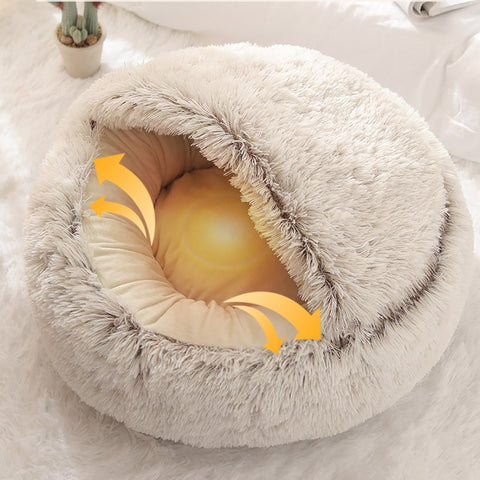 SnugglePaw™ - Luxe Huisdierenbed voor Honden en Katten