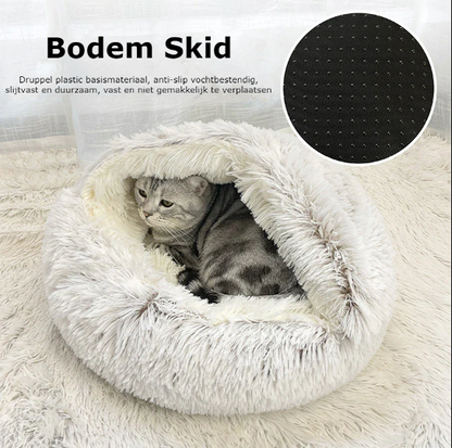 SnugglePaw™ - Luxe Huisdierenbed voor Honden en Katten