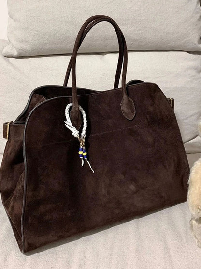 Dames Handtas Vegan Leder Groot formaat met Veel Opbergruimte