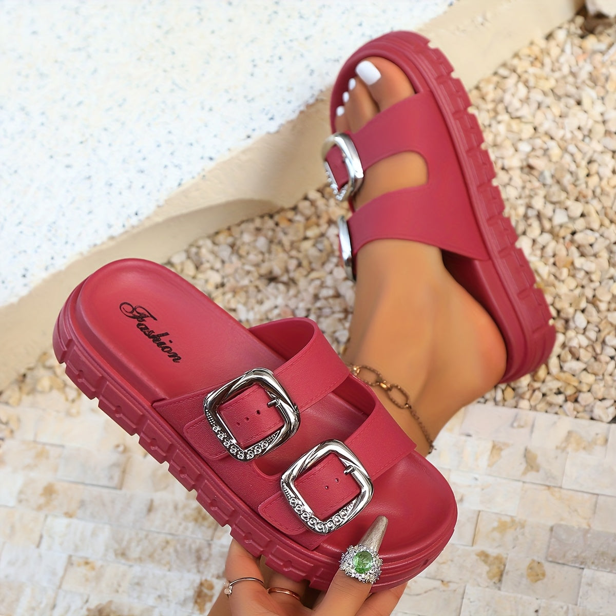 SoleEase™ – Dames Sandalen met Ergonomisch Voetbed en Ademend Comfort-4