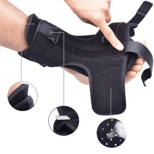 SomniStep™ Dorsale Nachtspalk – Ontwaak Zonder Hielpijn