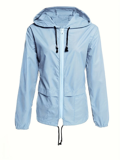 Windjack met Capuchon Waterdicht en Stijlvol