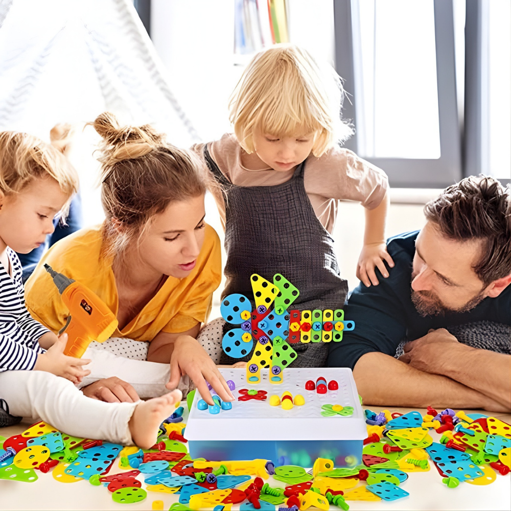 Kinderen Constructieset Boor Speelgoed Bouwen