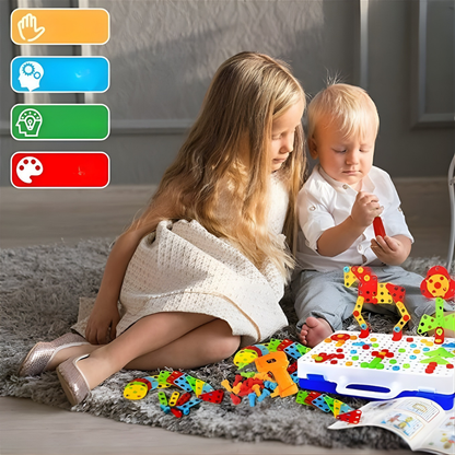 Kinderen Constructieset Boor Speelgoed Bouwen