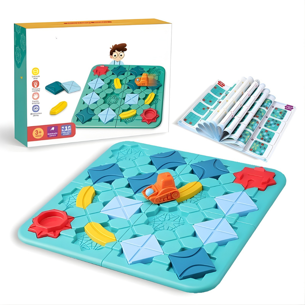 Kinderpuzzel Auto Bouwen met Logica Speelgoed - Velinix