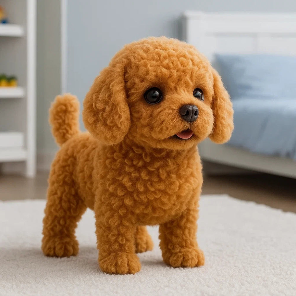 Interactieve Pluche Hond Speelgoed Robot met Beweging