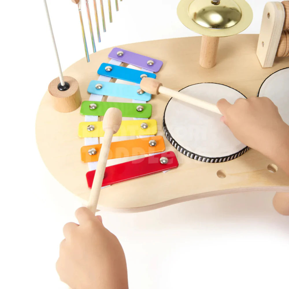 Houten Muziekinstrumenten Set voor Peuters