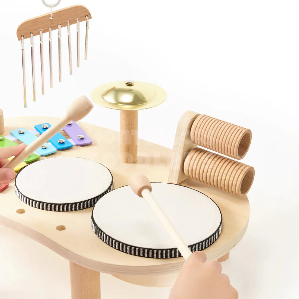 Houten Muziekinstrumenten Set voor Peuters