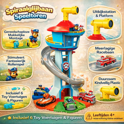 Speelgoedauto Glijbaan Speelset voor Kinderen