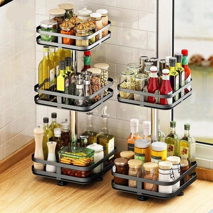Roterend Opbergrek Luxe 360° Draaiend voor Keuken en Badkamer
