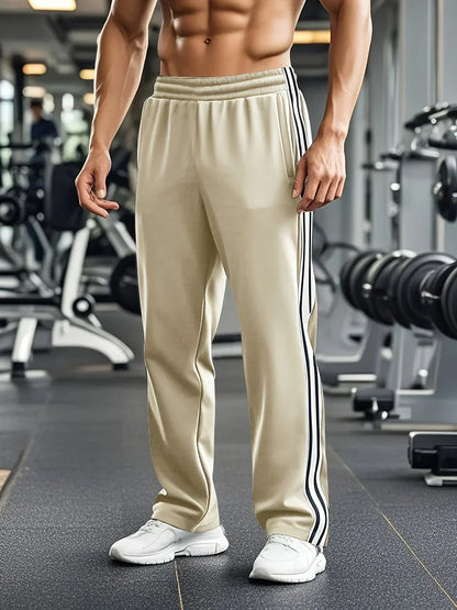 Heren Sportbroek Comfortabel met Elastische Band en Aanpasbare Taille