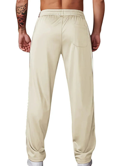 Heren Sportbroek Comfortabel met Elastische Band en Aanpasbare Taille
