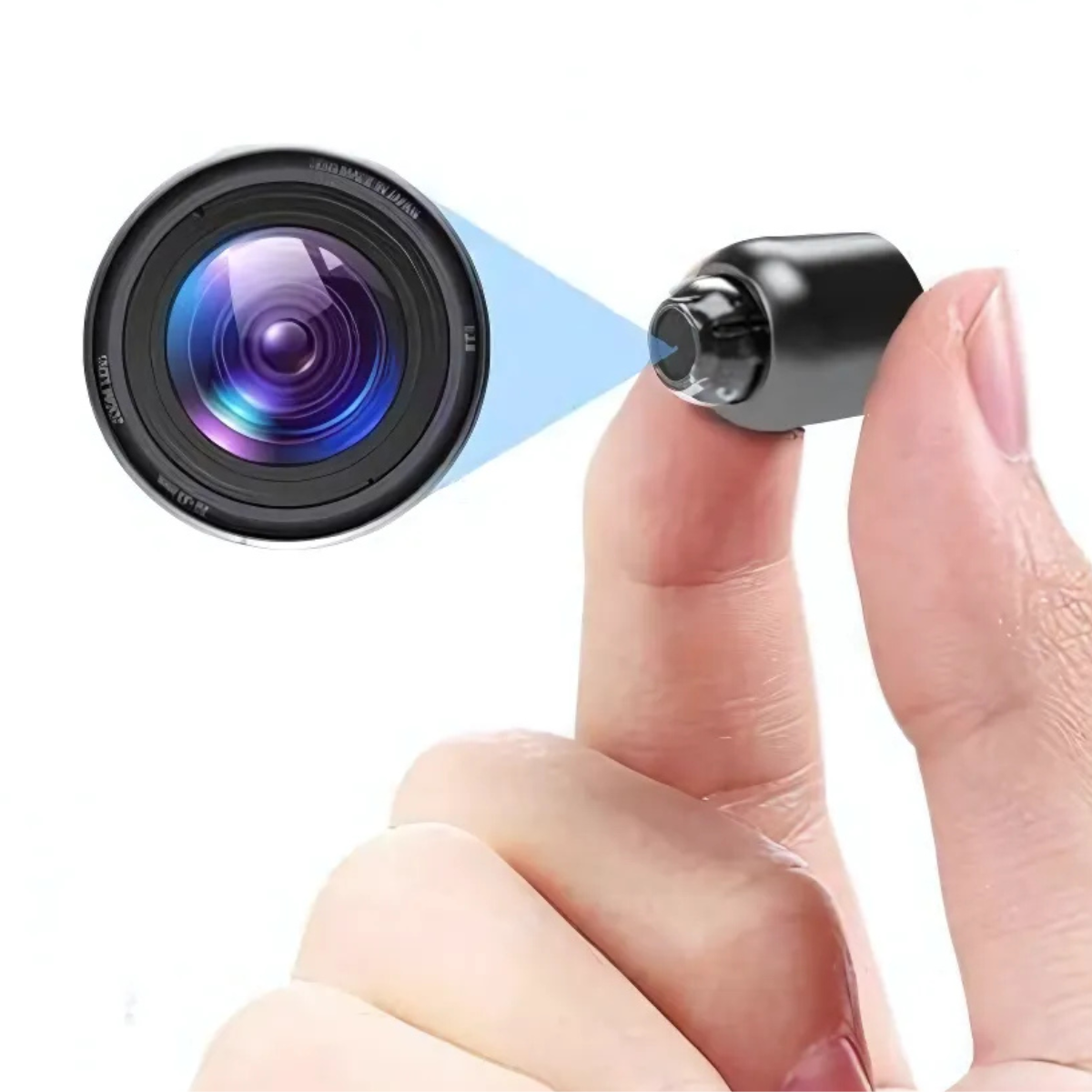 Mini Beveiligingscamera Full HD met Nachtzicht en Bewegingsdetectie - Velinix