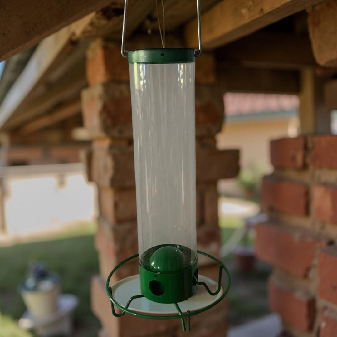 Eekhoornbestendig Vogelvoederhuis Metaal Hangend voor Tuin