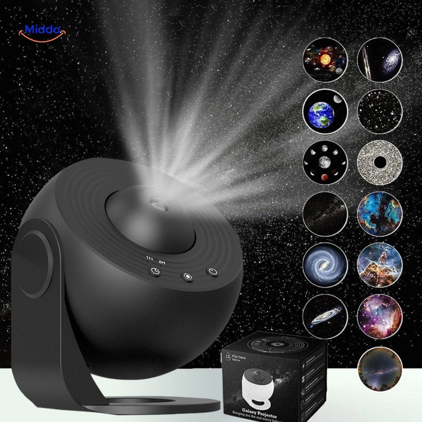 Sterprojector Lamp Magische Sterrenhemel voor Kinderkamer