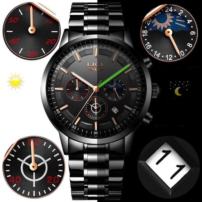 SteelFort™ Titanium Herenhorloge