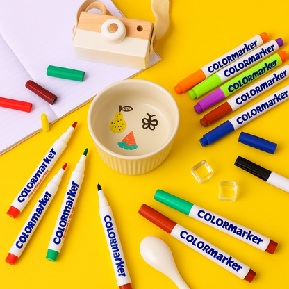 Kunst Tekenset voor Kinderen met Waterverf Stiften - Velinix