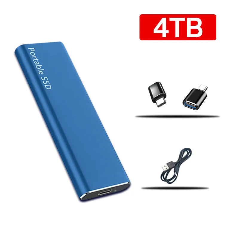 Storimax™ 4TB USB-C Externe Harde Schijf – Ultra-Dun & Supersnel