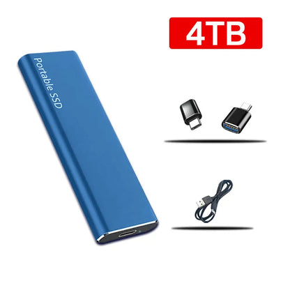 Storimax™ 4TB USB-C Externe Harde Schijf – Ultra-Dun & Supersnel