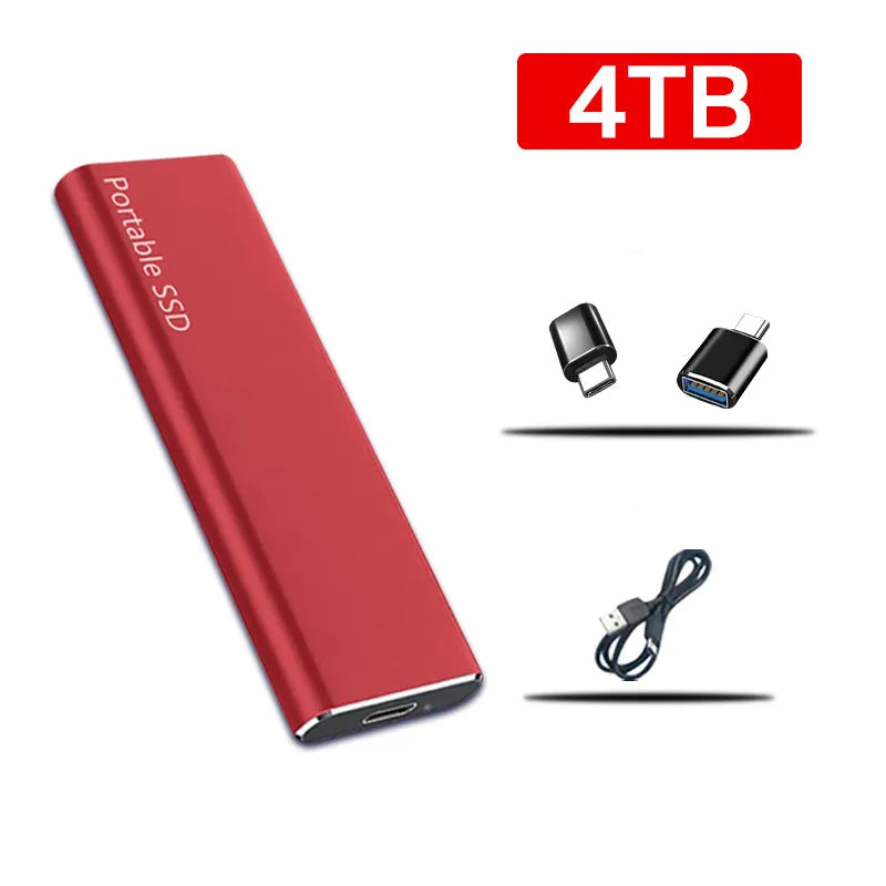 Storimax™ 4TB USB-C Externe Harde Schijf – Ultra-Dun & Supersnel