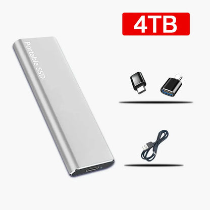 Storimax™ 4TB USB-C Externe Harde Schijf – Ultra-Dun & Supersnel