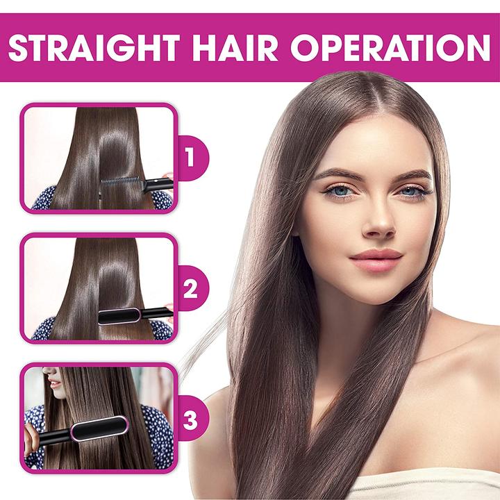 StylePro™ Professionele Stijlkam – Zijdezacht Haar in Eén Stap
