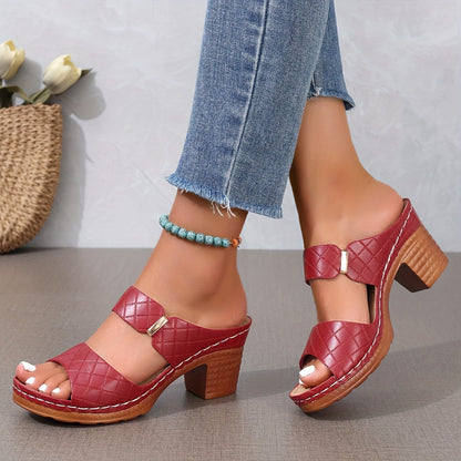 Variant image for StyleVita™ – Dames Sandalen met Blokhak en Ademend Comfort voor Zomer-33