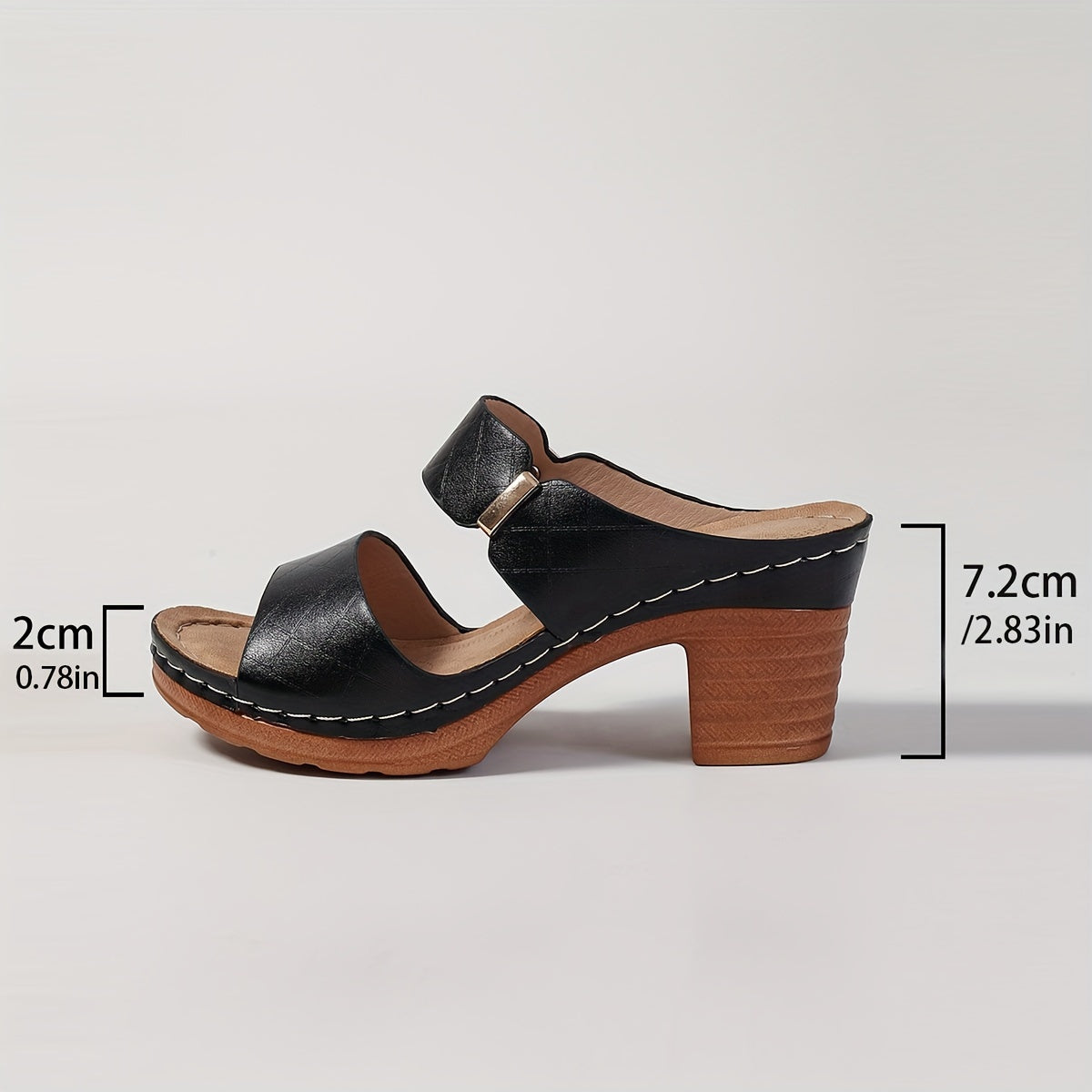 StyleVita™ – Dames Sandalen met Blokhak en Ademend Comfort voor Zomer-3