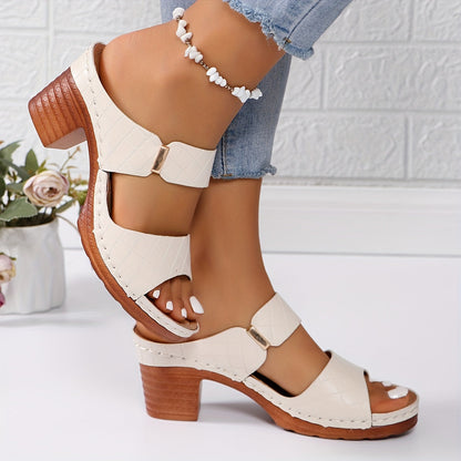 StyleVita™ – Dames Sandalen met Blokhak en Ademend Comfort voor Zomer-6