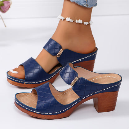Variant image for StyleVita™ – Dames Sandalen met Blokhak en Ademend Comfort voor Zomer-25