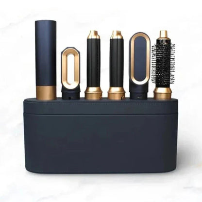 StyleWave™ 5-in-1 Haarstyler – Krachtige 1000W Föhn & Stijltang in Één
