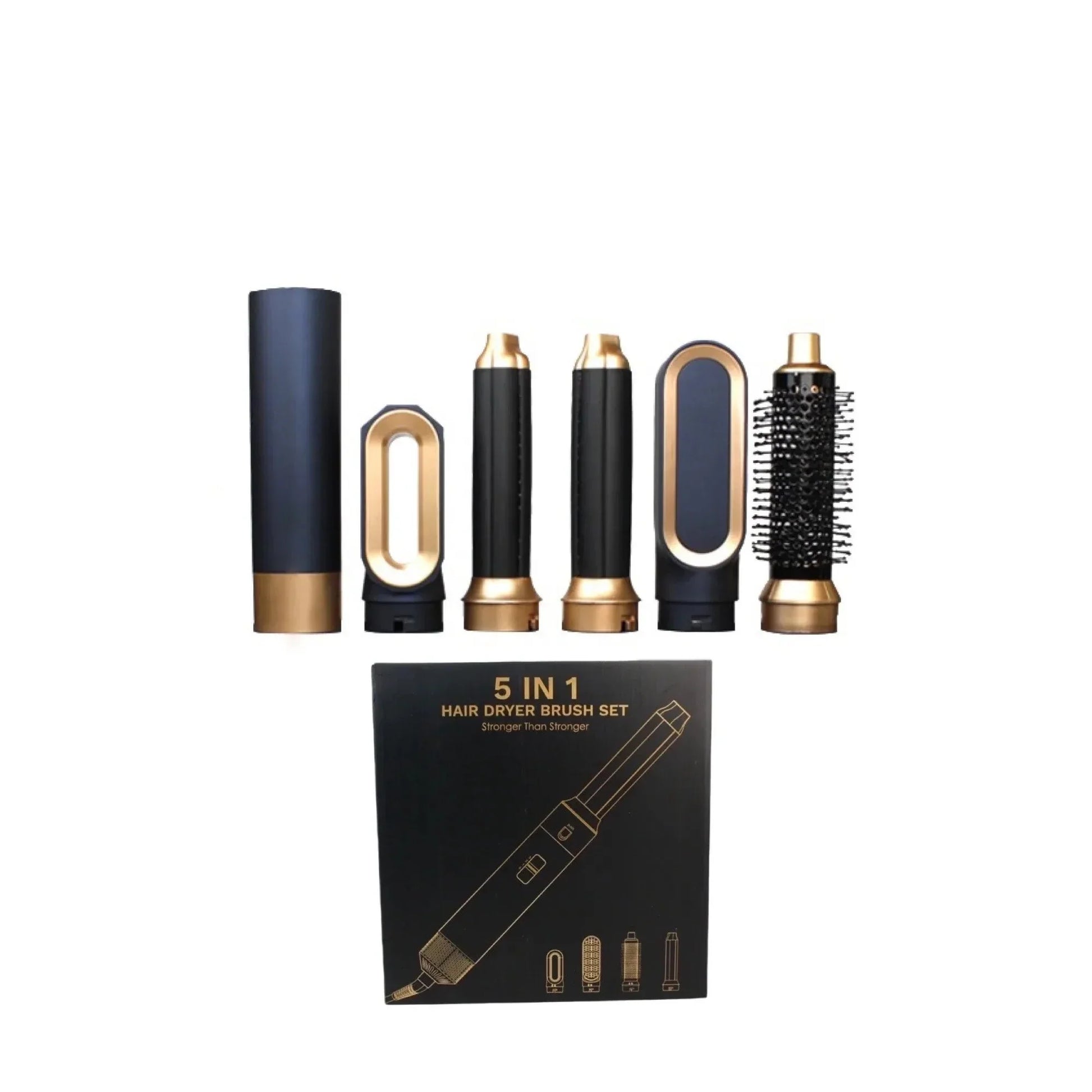 StyleWave™ 5-in-1 Haarstyler – Krachtige 1000W Föhn & Stijltang in Één