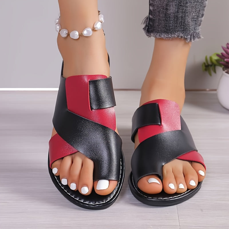SummerEase™ – Dames Sandalen van Zacht Synthetisch Leer met Comfort-6