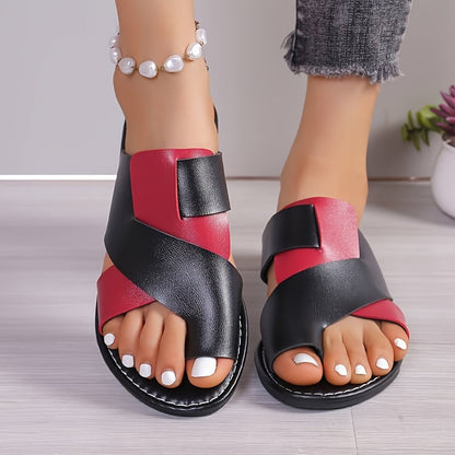 SummerEase™ – Dames Sandalen van Zacht Synthetisch Leer met Comfort-6