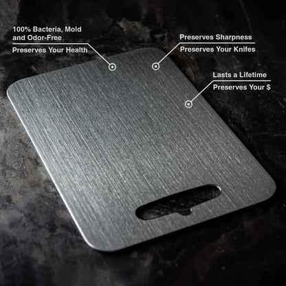 Titanium Snijplank - Antibacterieel en BPA-Vrij voor Veilige Keuken
