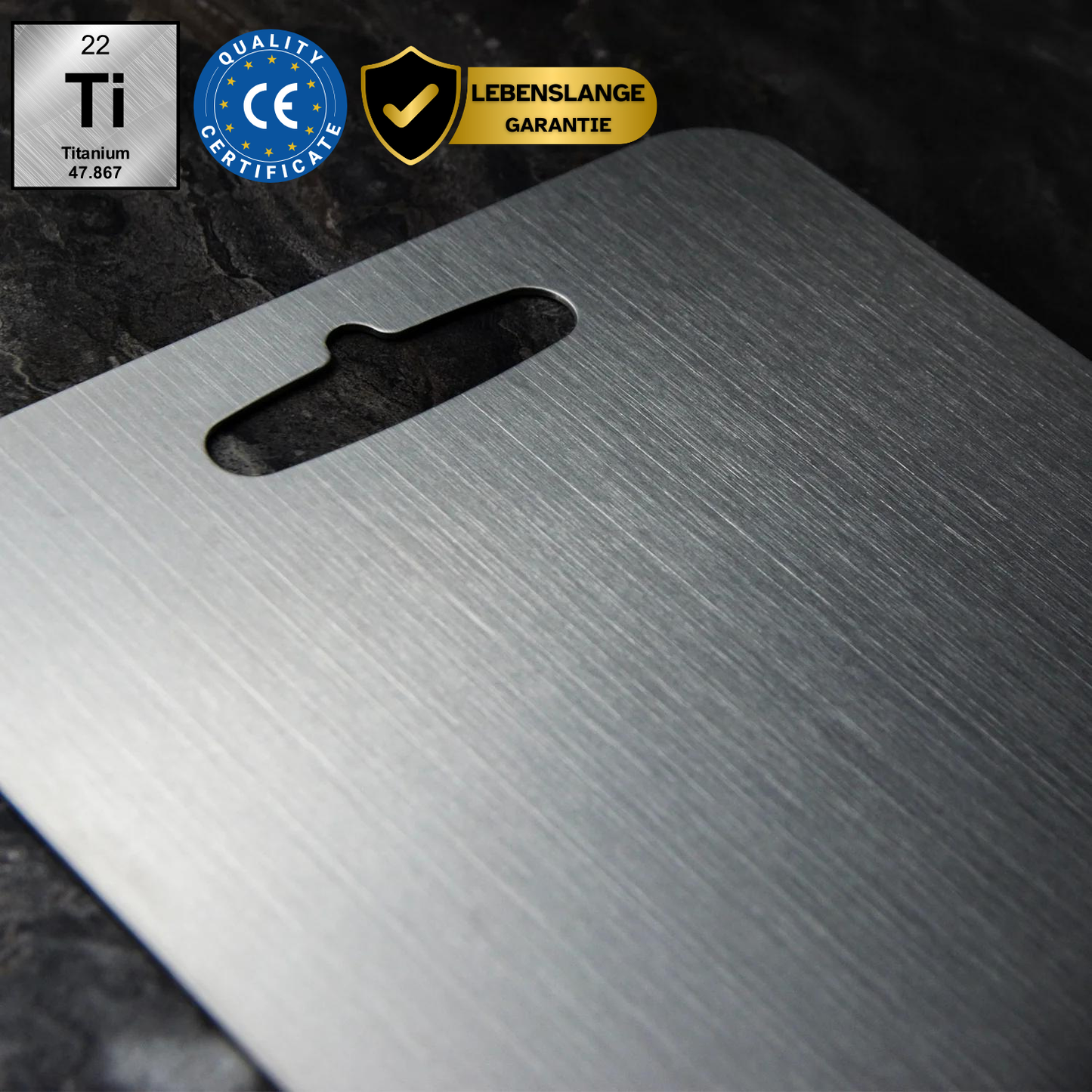 Titanium Snijplank Duurzaam en Veelzijdig
