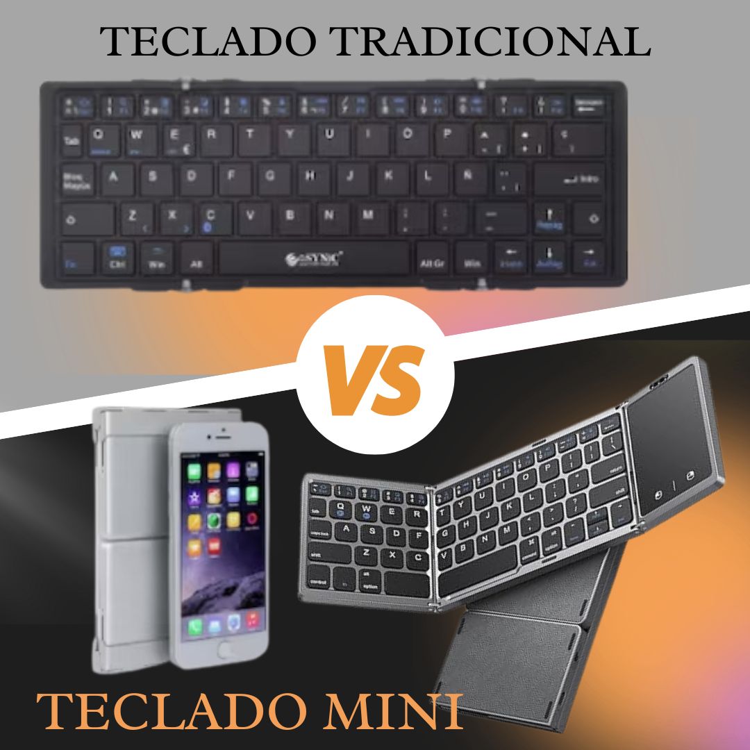 Draadloos Opvouwbaar Bluetooth Toetsenbord FoldPad