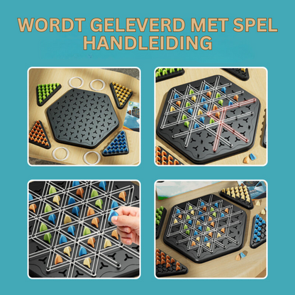 Ketting Spel Driehoek voor Kinderen Leer speels Rekenen en Denken