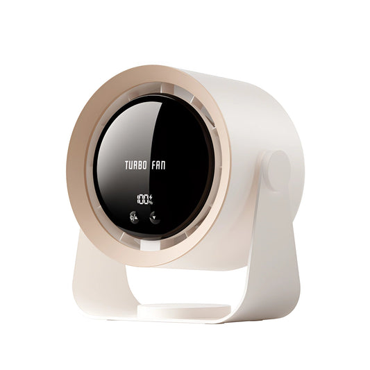 Turbo Ventilator Stil met LED Display voor Slaapkamer en Woonkamer - Velinix