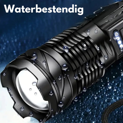 TacticalBeam™ Oplaadbare Militaire Zaklamp – 5000 Lumen LED