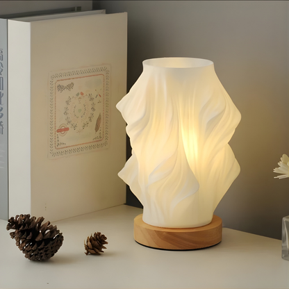 Tafellamp Dimbaar Golfvormig Design met USB