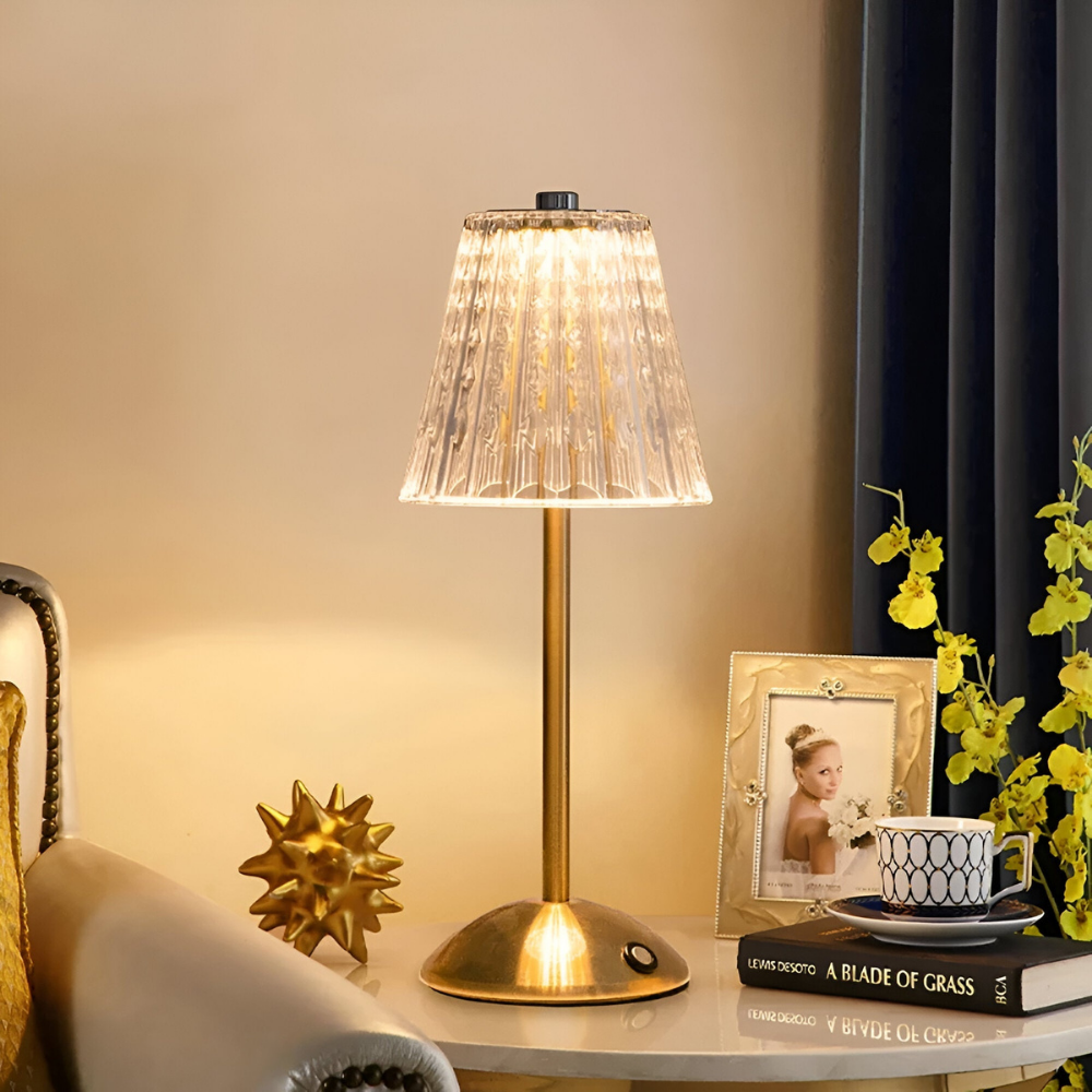 Tafellamp Draadloos Metalen Vintage Stijl Sfeerlamp